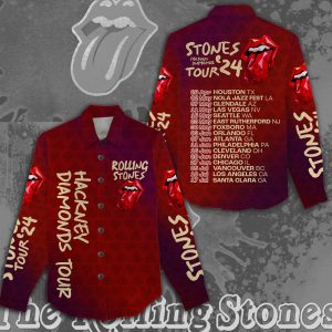 The Rolling Stones 3D Linen Shirt - MAITM 6634