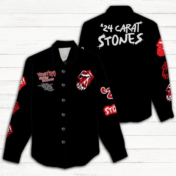 The Rolling Stones 3D Linen Shirt - TANTN 6571