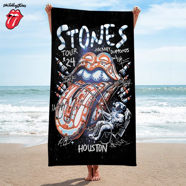 The Rolling Stones Rectangle Beach Towel - HOATT 4918