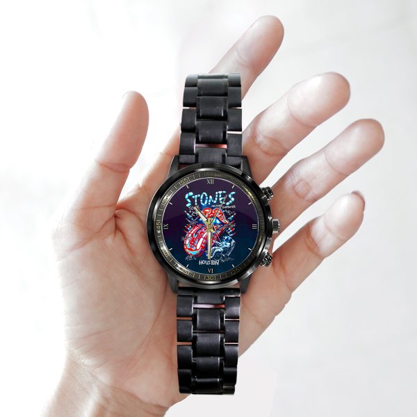 The Rolling Stones Black Stainless Steel Watch - ANHNV 4469