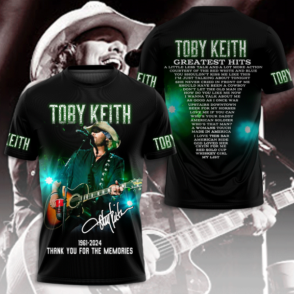 Toby Keith 3D Apparel - MAITM 6823