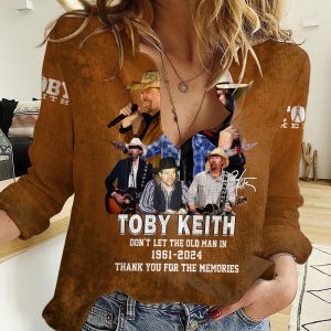 Toby Keith 3D Linen Shirt - HUANNM 5010