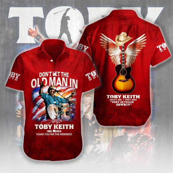 Toby Keith Short Sleeve Dress Shirt - HUANNM 5009