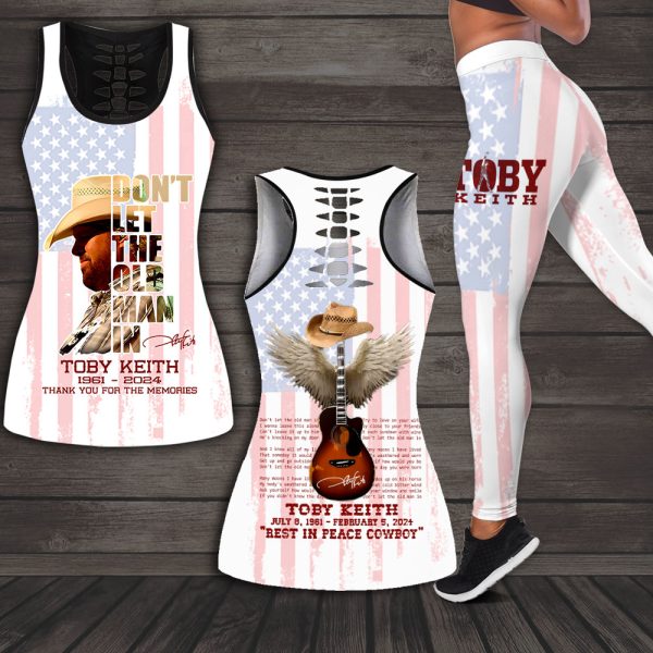 Toby Keith Hollow Tank Top Leggings - HUANNM 5109