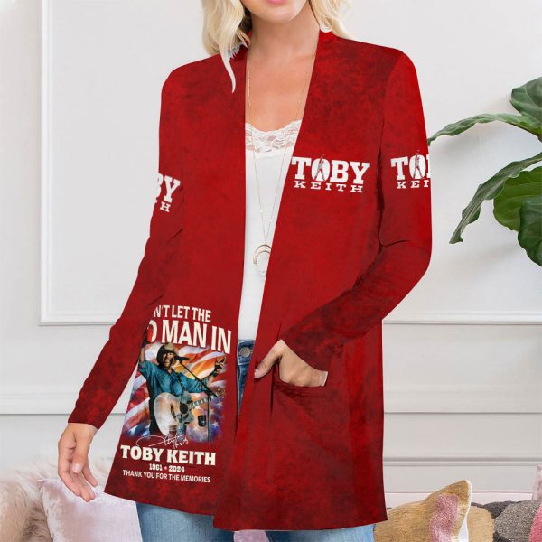 Toby Keith Women’s Patch Pocket Cardigan – HUANNM 5009.2