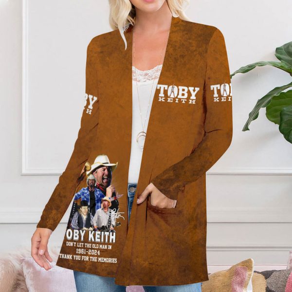 Toby Keith Women’s Patch Pocket Cardigan – HUANNM 5010.2