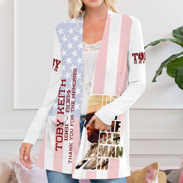 Toby Keith Women’s Patch Pocket Cardigan – HUANNM 5109.1