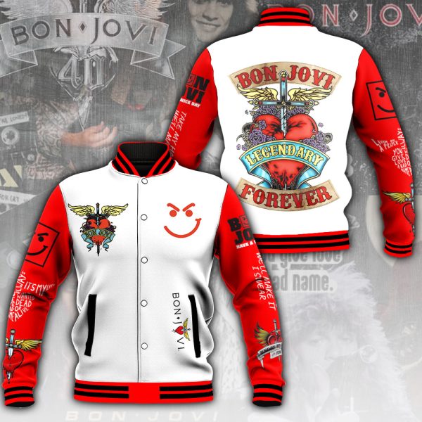 Bon Jovi Varsity Jacket - ANHNV 4403