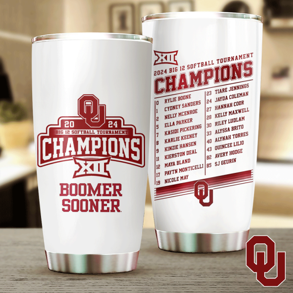 Oklahoma Sooners Women’s Softball Tumbler Cup - HUANNM 5087