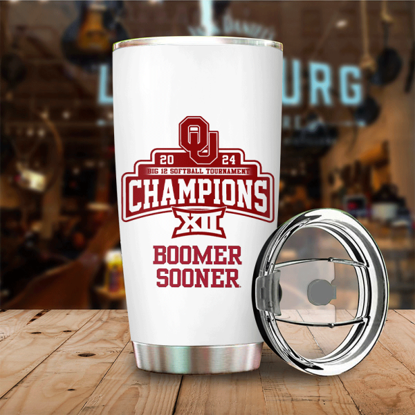 Oklahoma Sooners Women’s Softball Tumbler Cup - HUANNM 5087