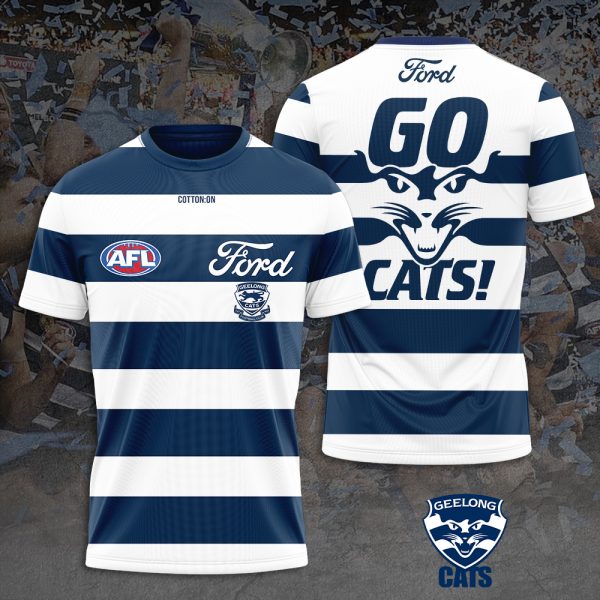 Geelong Football Club 3D Apparel - HUANNM 5045