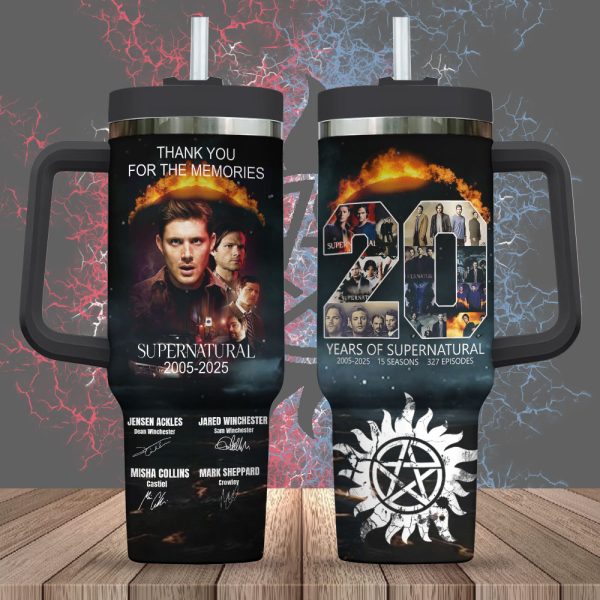 Supernatural 40oz Stanley Tumbler - ANHNV 4587