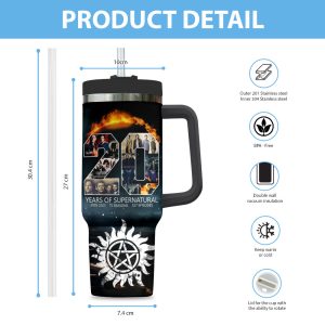 Supernatural 40oz Stanley Tumbler - ANHNV 4587