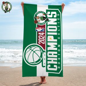 Boston Celtics Rectangle Beach Towel - HOATT 5219