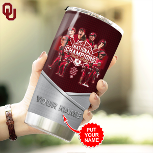 Personalized Oklahoma Sooners Women’s Softball Tumbler Cup - HOATT 5166