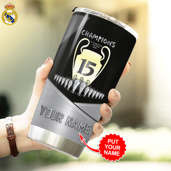 Personalized Real Madrid CF Tumbler Cup - HOATT 5187