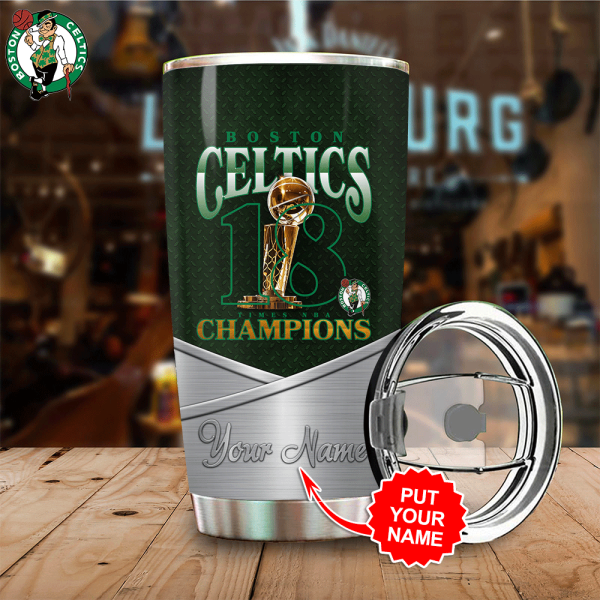 Personalized Boston Celtics Tumbler Cup - HOATT 5357