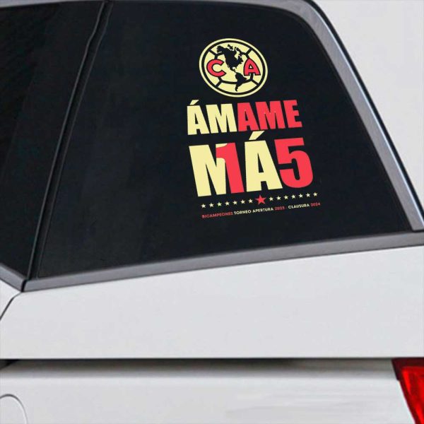 Club América 3D Decal - MAITM 6916