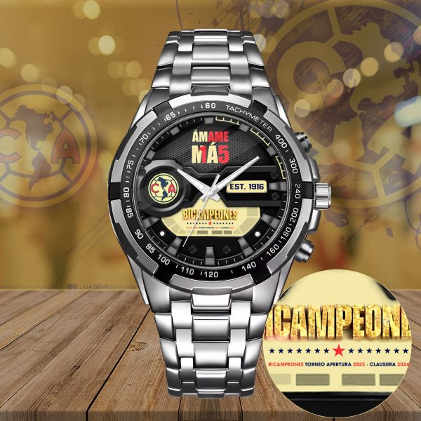 Club América Alloy Quartz Watch - MAITM 6921