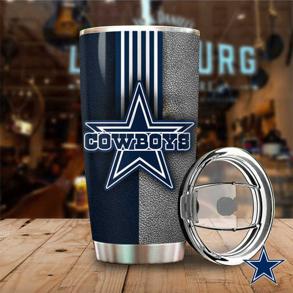 Dallas Cowboys x Larry Allen Tumbler Cup - HOATT 5111