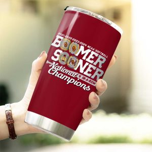 Oklahoma Sooners Women’s Softball Tumbler Cup - MAITM 6988