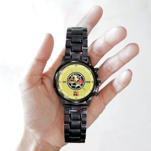 Club América Black Stainless Steel Watch - MAITM 6968