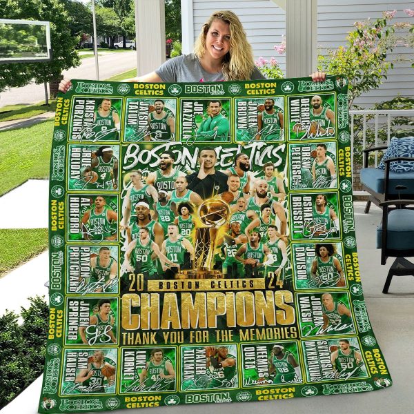 Boston Celtics Quilt Blanket - MAITM 6845