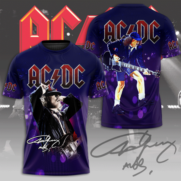 AC/DC X Angus Young 3D Apparel - MAITM 7095