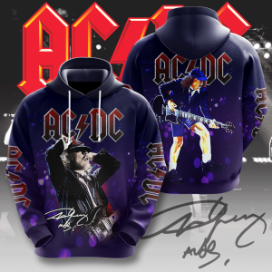 AC/DC X Angus Young 3D Apparel - MAITM 7095