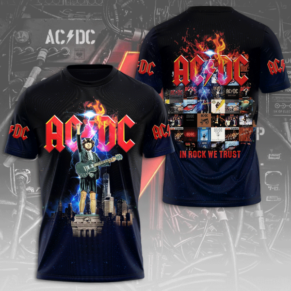 AC/DC X Angus Young 3D Apparel - MAITM 7096