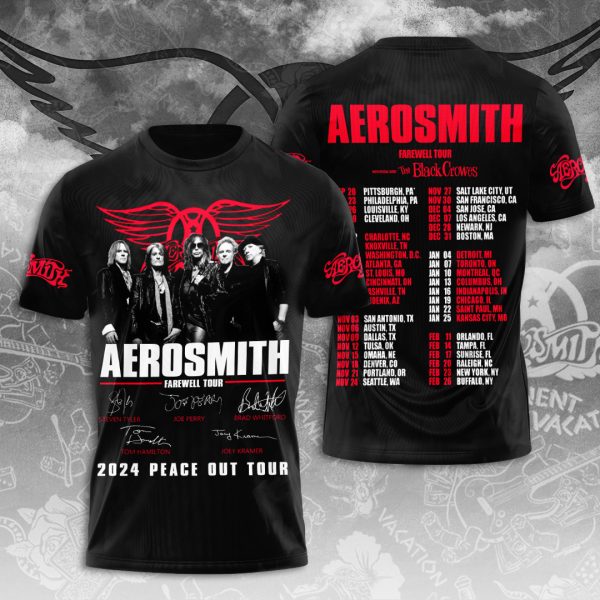 Aerosmith 3D Apparels - ANHNV 4725