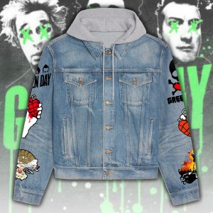 GreenDay Women's Denim Hood Jacket - ANHNV 4774