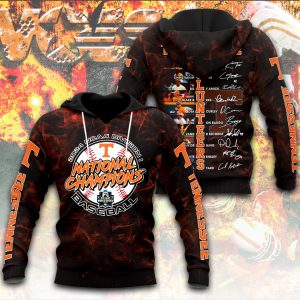 Tennessee Volunteers Baseball 3D Apparel - ANHNV 4807