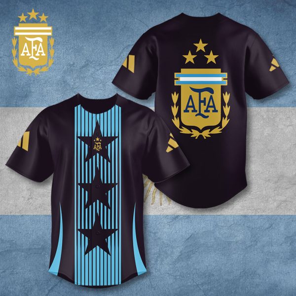 Argentina National Football Team Baseball Jersey - TANTN 7066