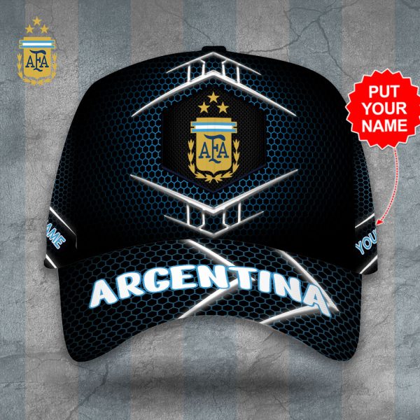 Personalized Argentina National Football Team Classic Cap - TANTN 7136