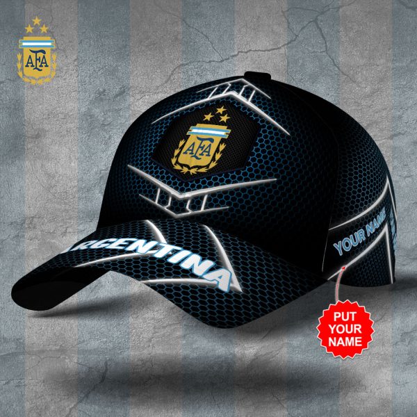 Personalized Argentina National Football Team Classic Cap - TANTN 7136