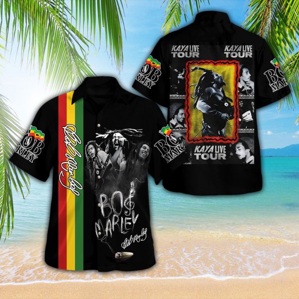 Bob Marley 3D Hawaii Shirt - HUANNM 4459