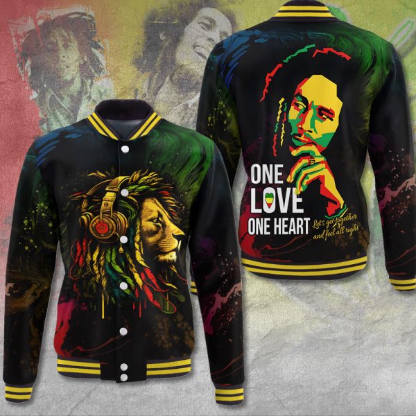 Bob Marley Varsity Jacket - HUANNM 5295.1