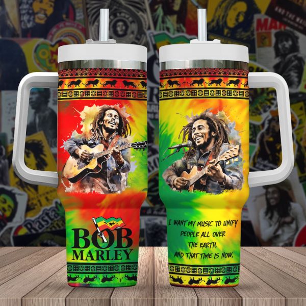 Bob Marley 40oz Stanley Tumbler - HUANNM 4458