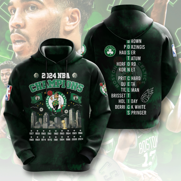 Boston Celtics 3D Apparel - MAITM 7069