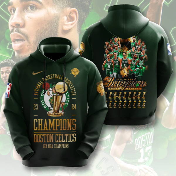 Boston Celtics 3D Apparel - MAITM 7092