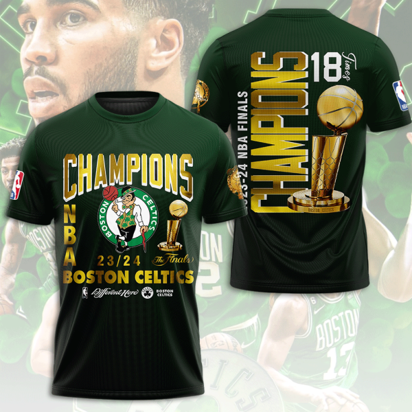 Boston Celtics 3D Apparel - MAITM 7101