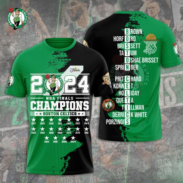 Boston Celtics 3D Apparel - TANTN 6995