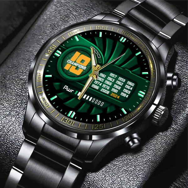 Boston Celtics Black Stainless Steel Watch - HUANNM 5412