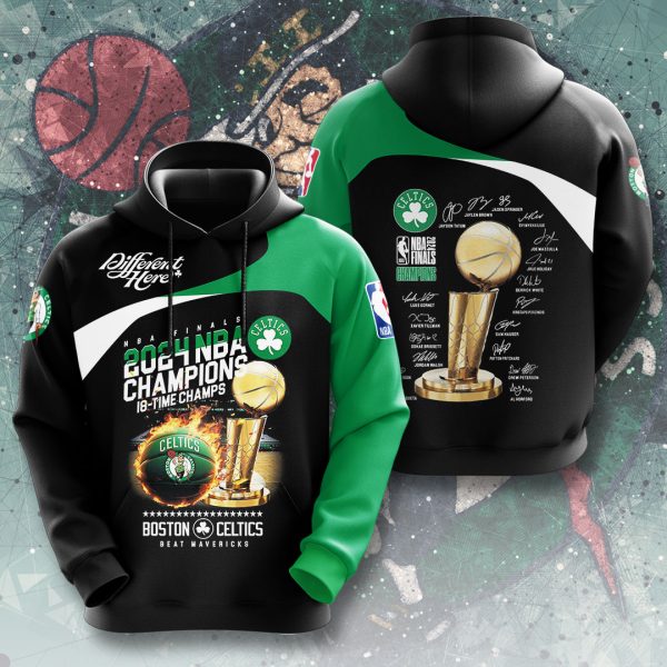 Boston Celtics 3D Apparels - MAITM 7084