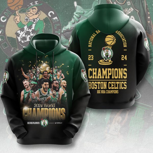 Boston Celtics 3D Apparel - HUANNM 5384