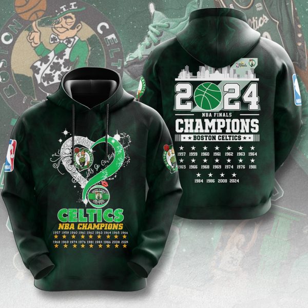 Boston Celtics 3D Apparel - HUANNM 5406