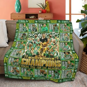 Boston Celtics Quilt Blanket - MAITM 6845