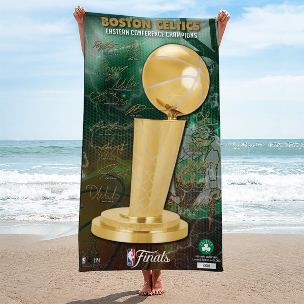 Boston Celtics Rectangle Beach Towel - MAITM 6928