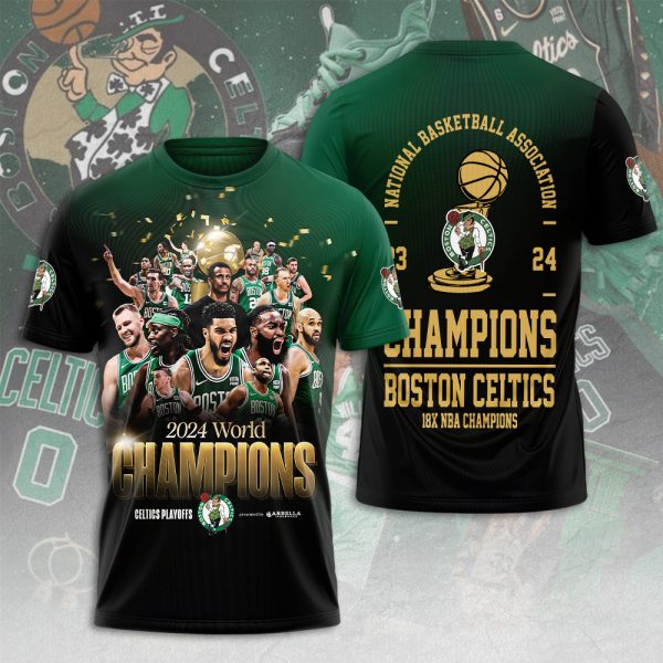 Boston Celtics 3D Apparel - HUANNM 5384